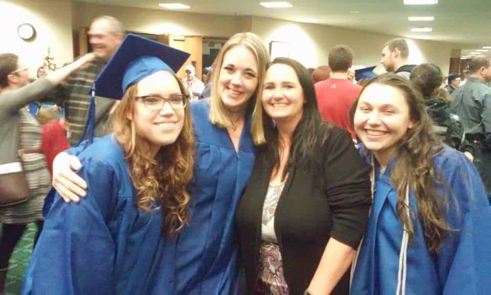 Veterinary Assisting Program Director Pamela Payne and students