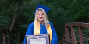 Carrington Graduate Conquers Self-Doubt and Fear to Become Physical Therapist Assistant Program Valedictorian