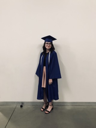 Dental Assisting Graduate in Cap N Gown