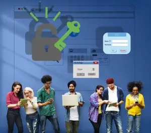 group-of-college-students-using-electronics group-of-college-students-using-electronics